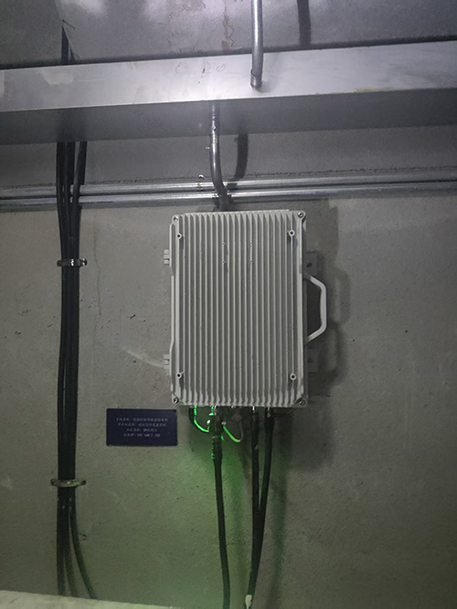  九合垸原种场电力管廊覆盖漏缆方式案例